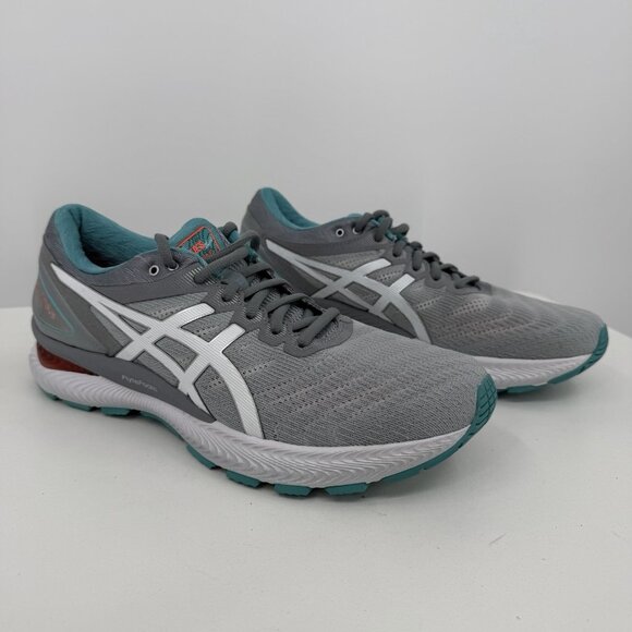 Asics Women's GEL-Nimbus 22 Running Shoes size 11 1012A587 Sheet Rock Gray/White - Picture 1 of 10